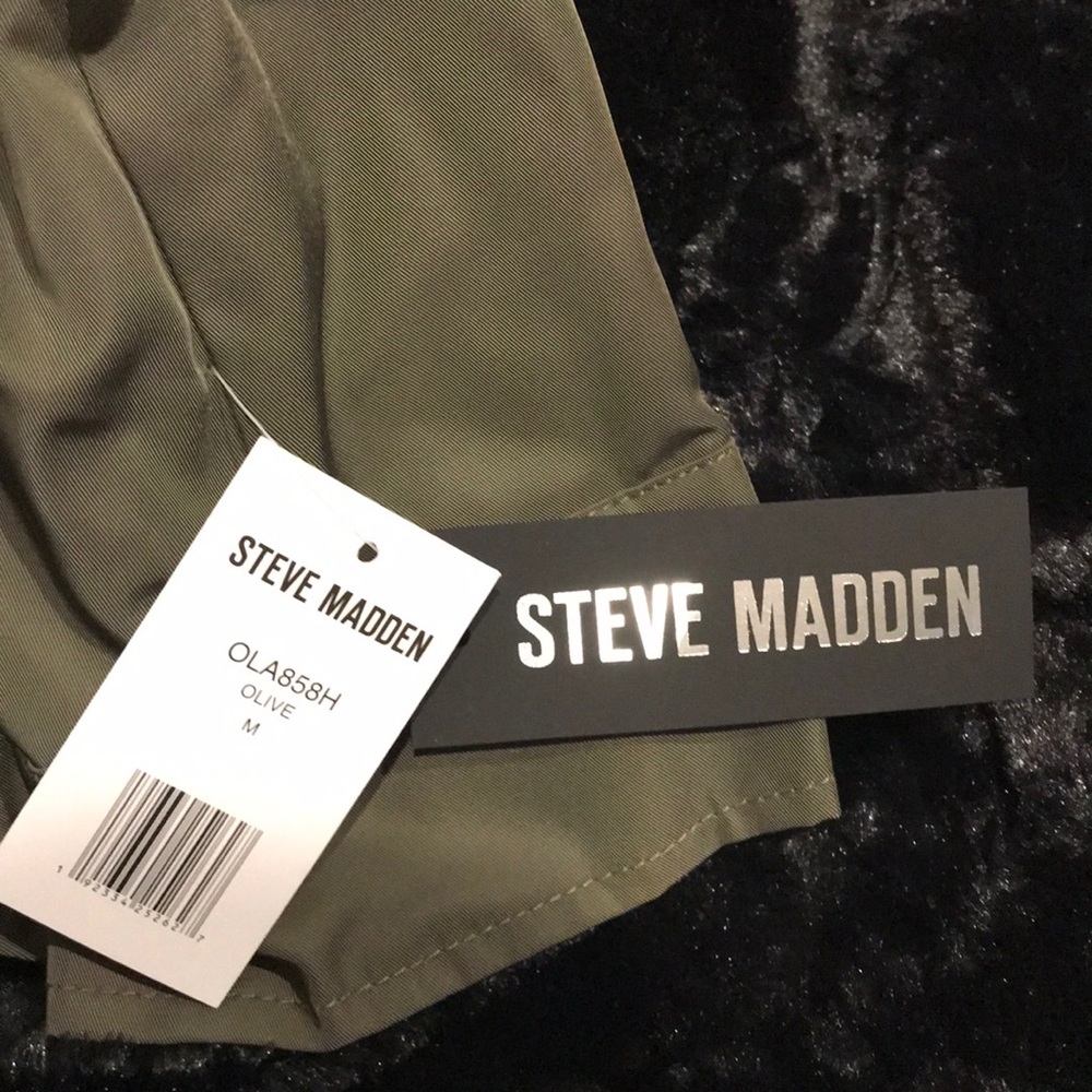 Steve Madden Women’s Olive Coat. Size: M - Picture 6 of 8